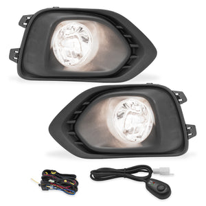 Faros de niebla Beat 18-22 c/arnes y switch univ.