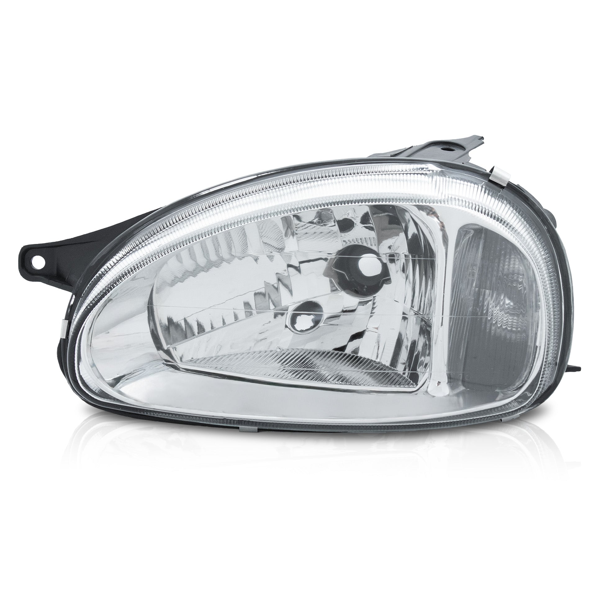 Faro Chevy C1 94-03 cromo Liso izq.