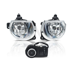 Faros de niebla S10 17-18 c/arnes, switch oem y focos