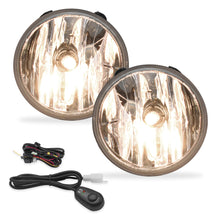 Load image into Gallery viewer, Faros niebla Spark 17-18 Beat 18-22 Avalanche Suburban Yukon Tahoe 07-14 Camaro SS 13 Mustang GT 07-14/ Escape 07-12/ Sierra 14-15/ Colorado 15-20 Acadia 07-12 c/arnes, switch univ. y focos