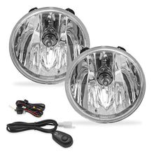 Load image into Gallery viewer, Faros niebla Spark 17-18 Beat 18-22 Avalanche Suburban Yukon Tahoe 07-14 Camaro SS 13 Mustang GT 07-14/ Escape 07-12/ Sierra 14-15/ Colorado 15-20 Acadia 07-12 c/arnes, switch univ. y focos