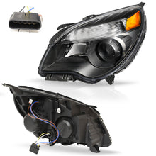 Cargar imagen en el visor de la galería, Faros Equinox ltz 10-15 c/lupa fondo negro performance