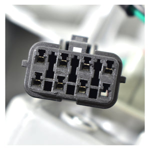 Calavera S10 max 22-25 c/arnes c/focos izq.