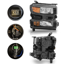 Load image into Gallery viewer, Faro Silverado 19-22 Negro c/foco der.