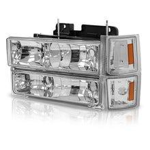 Load image into Gallery viewer, Faros Silverado Suburban 92-98 cromo
