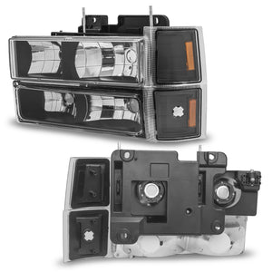 Faros Silverado Suburban 92-98 ngos.