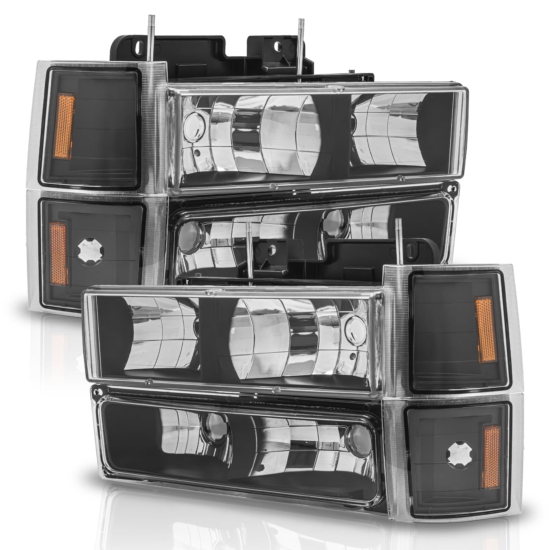 Faros Silverado Suburban 92-98 ngos.