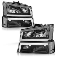 Load image into Gallery viewer, Faros Cheyenne Silverado 03-06 ngos. c/luz de dia Led