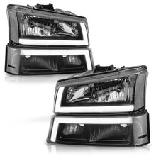 Load image into Gallery viewer, Faros Cheyenne Silverado 03-06 ngos. c/luz de dia Led
