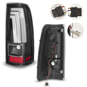 Calaveras Silverado Cheyenne 03-06 Led negras