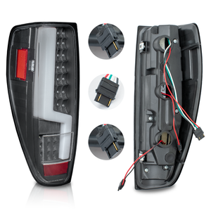 Calaveras Colorado / S10 04-12 negras LED