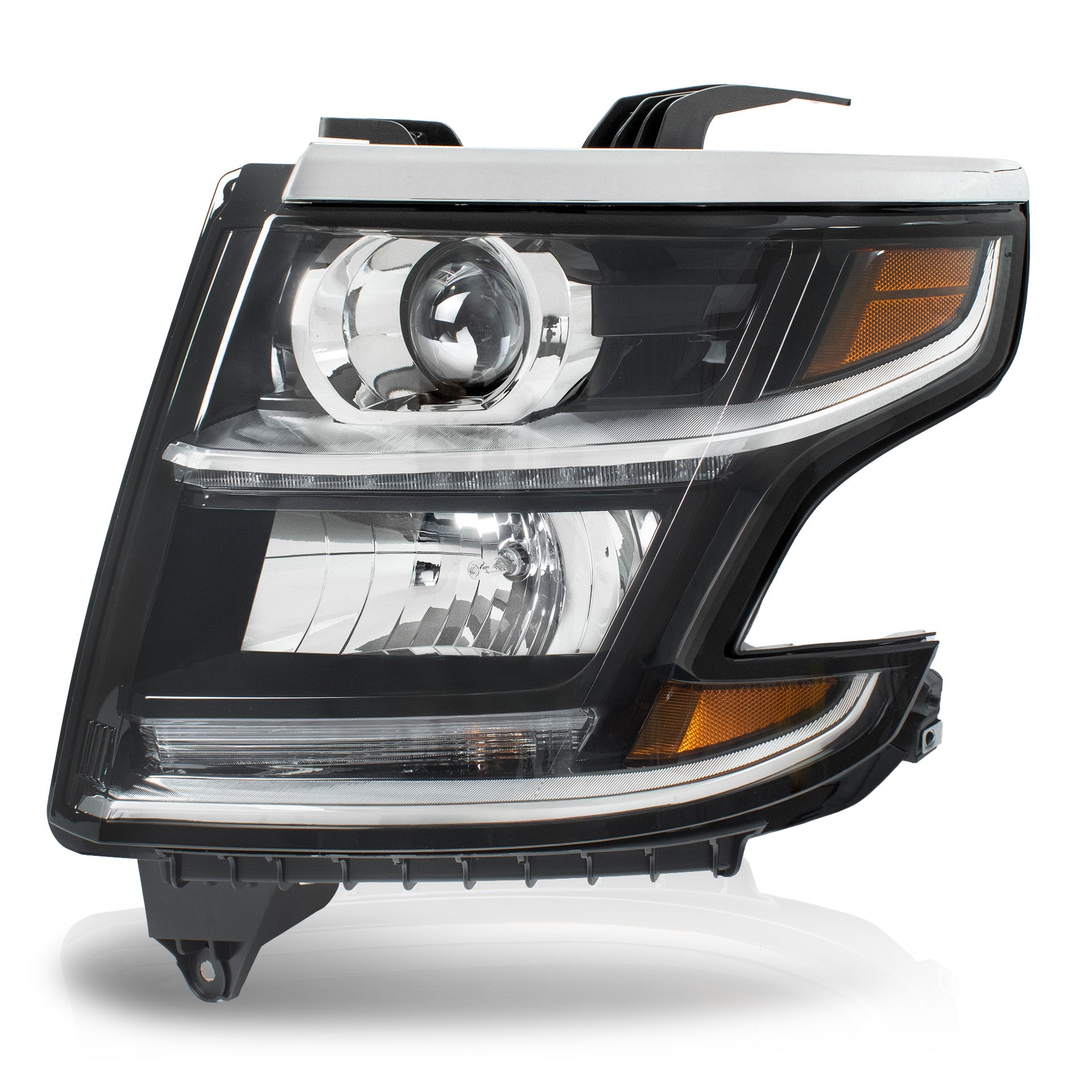 Faro Suburban Tahoe Avalanche 15-20  c/luz de dia, c/foco xenon c/balastra izq.