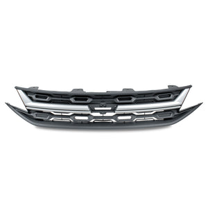 Parrilla Aveo 24-26 LS superior Plata