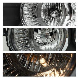 Faro Sonic 12-16 c/aros cromados c/Reflejante Mex type izq.