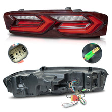 Cargar imagen en el visor de la galería, Calaveras compatibles con Camaro 16-18 full led