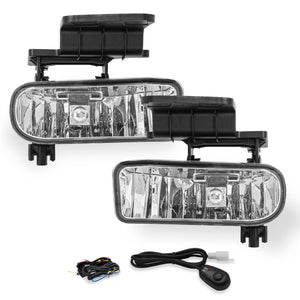 Faros de niebla Suburban Silverado 00-02 c/arnes switch univ. y focos 880