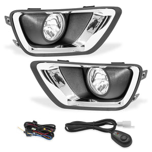 Faros de niebla Colorado16-20 c/arnes switch univ. y focos 6