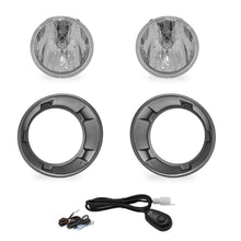 Load image into Gallery viewer, Kit faros de niebla Camaro 10-13 c/arnes switch Universal y focos H16