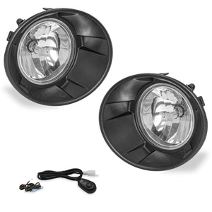 Kit faros de niebla Camaro 10-13 c/arnes switch Universal y focos H16