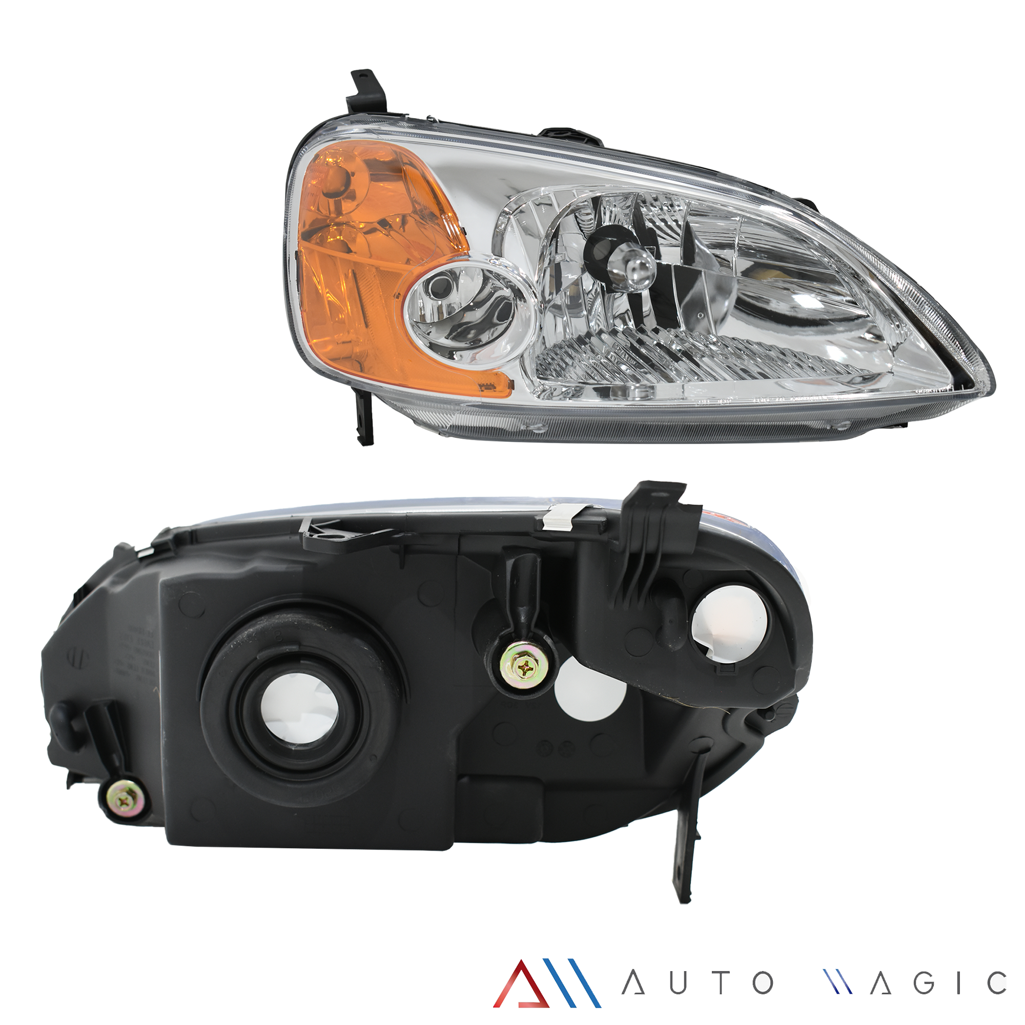 Faro Civic coupe 01-03 2pts. der.