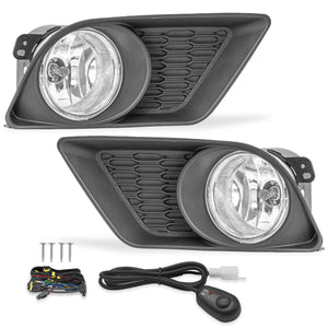 Kit faros de niebla Charger 11-14 c/arnes, switch Universal y focos H8