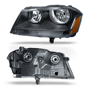 Faro Avenger 08-14 Negro izq.