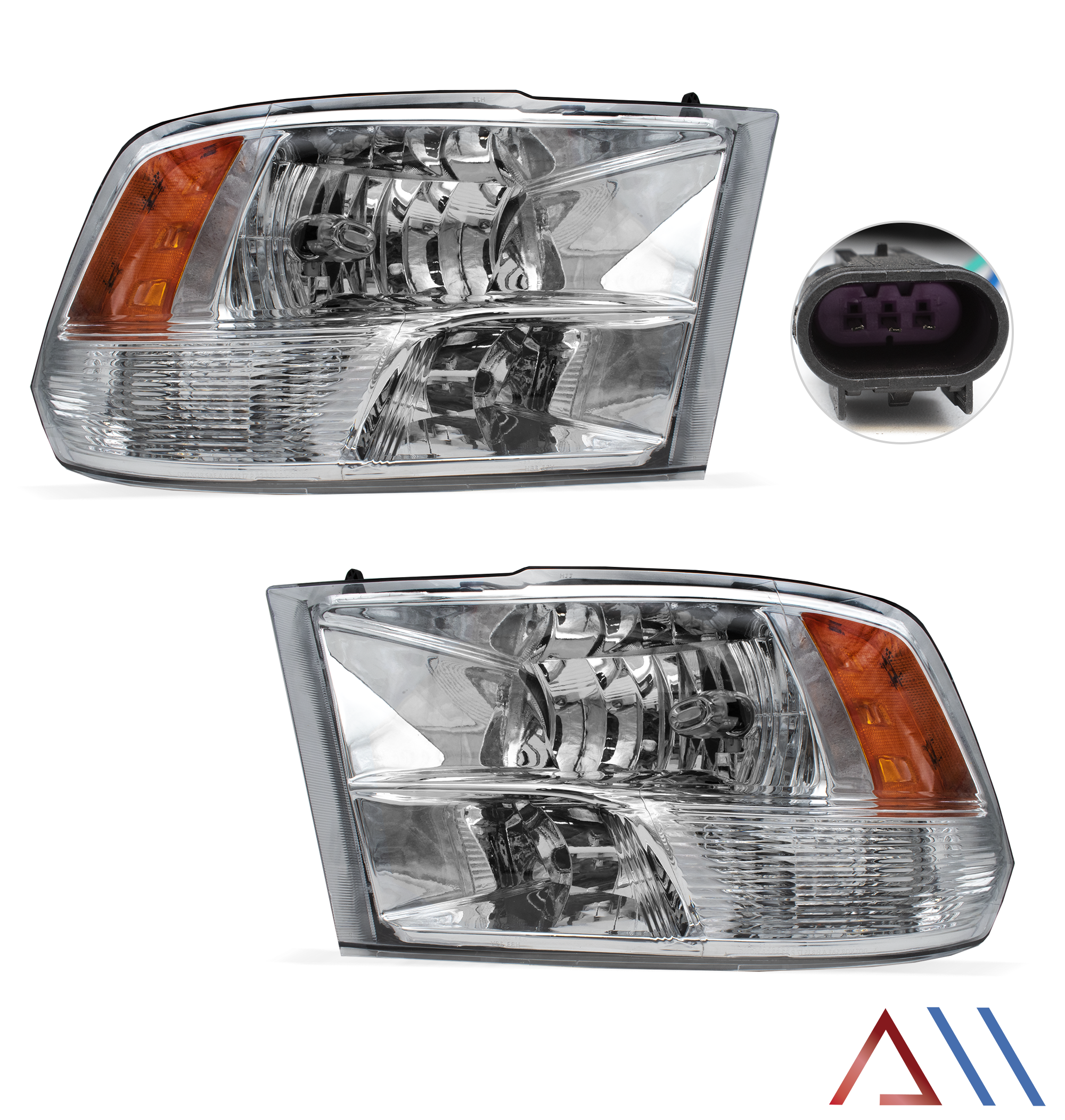 Faros Ram 09-24 cromo performace