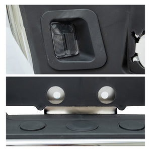 Defensa trasera Ram 02-08 cromo s/sensor