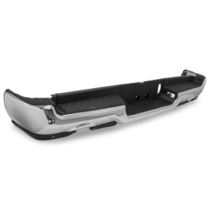 Defensa trasera Ram 19-24 cromo c/sensor para 2/escapes