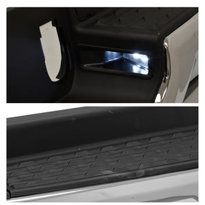 Defensa trasera Ram 19-24 cromo c/sensor para 2/escapes