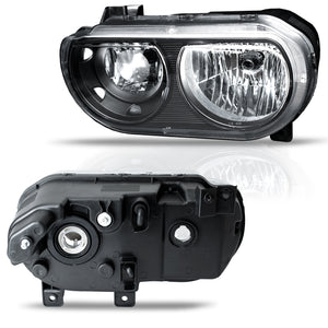 Faros Challenger negros 08-14