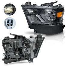 Load image into Gallery viewer, Faro Ram 1500 19-24 c/focos negro izq.