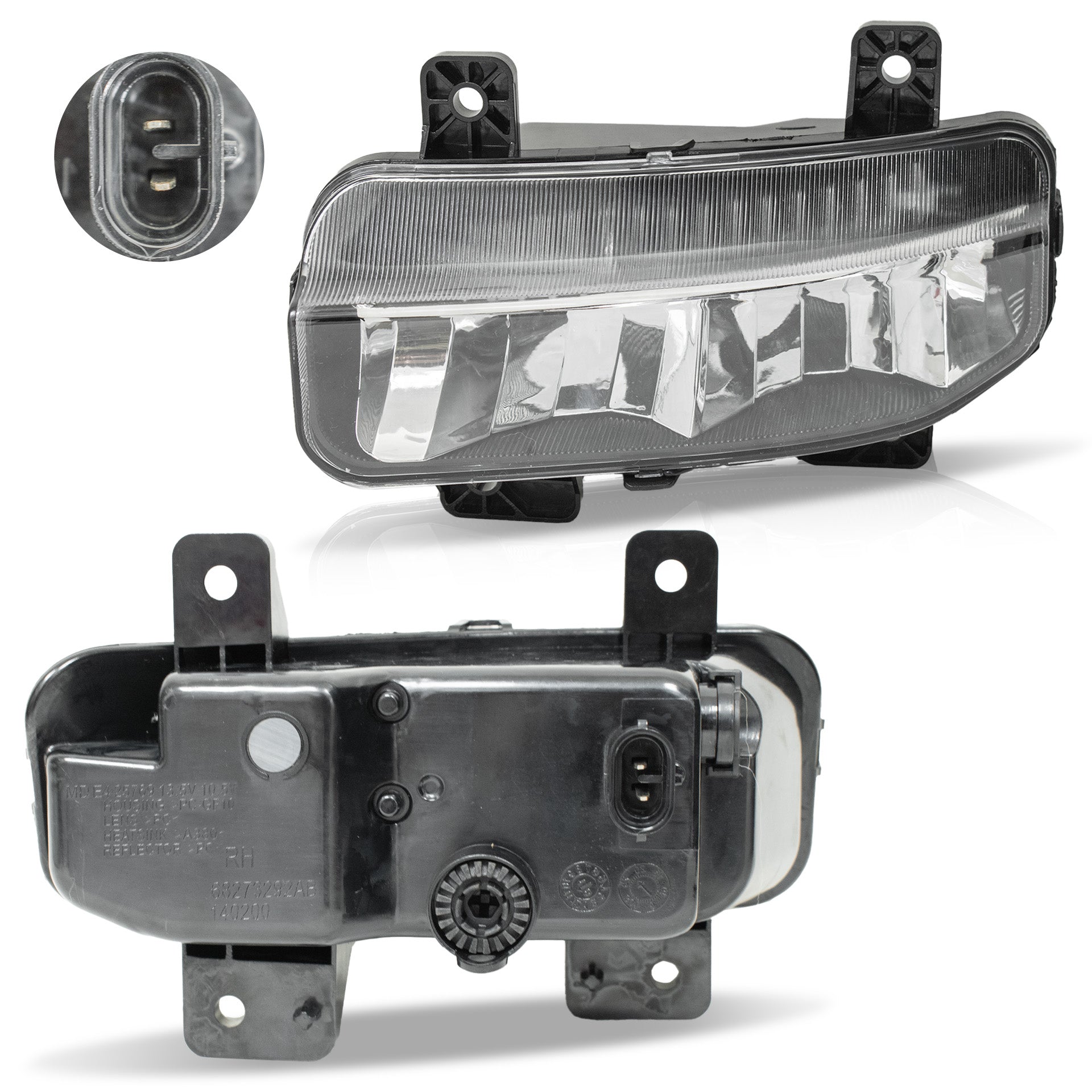 Faro niebla Ram 1500 19-24 Led Izq.