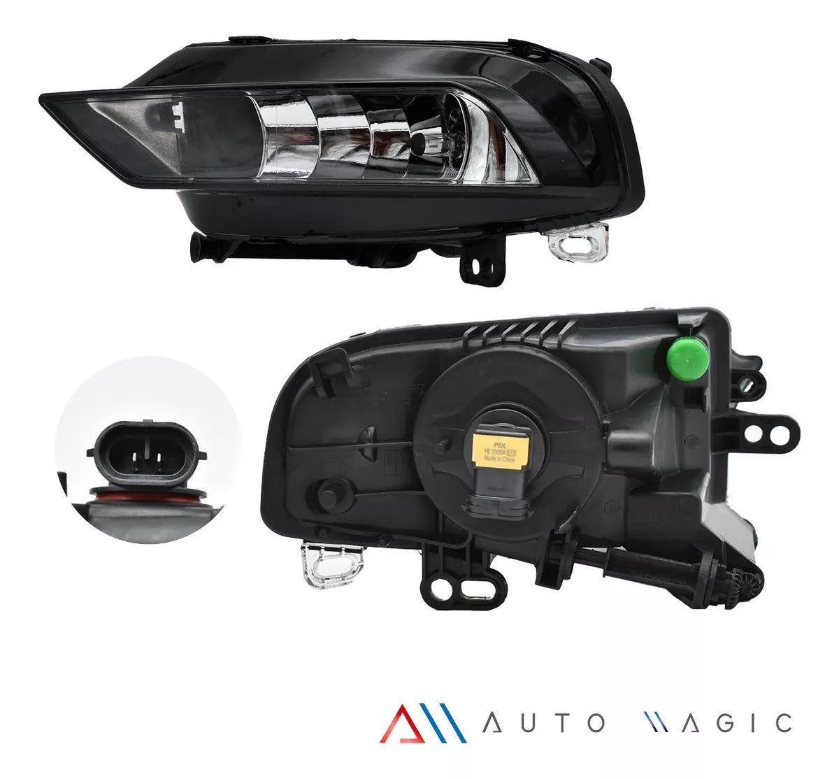 Faro niebla Audi A3 14-16 sedan c/foco izquierdo