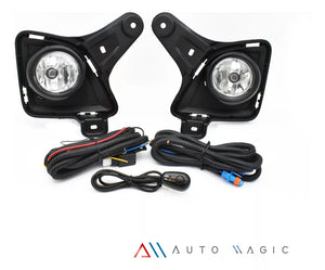 Faros de niebla HIACE 11-13 KIT c/arnes y switch univ.