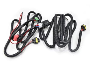 Faros niebla c/lupa Pointer 06-09 c/arnes switch univ. y focos