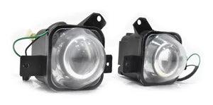 Faros niebla c/lupa Pointer 06-09 c/arnes switch univ. y focos
