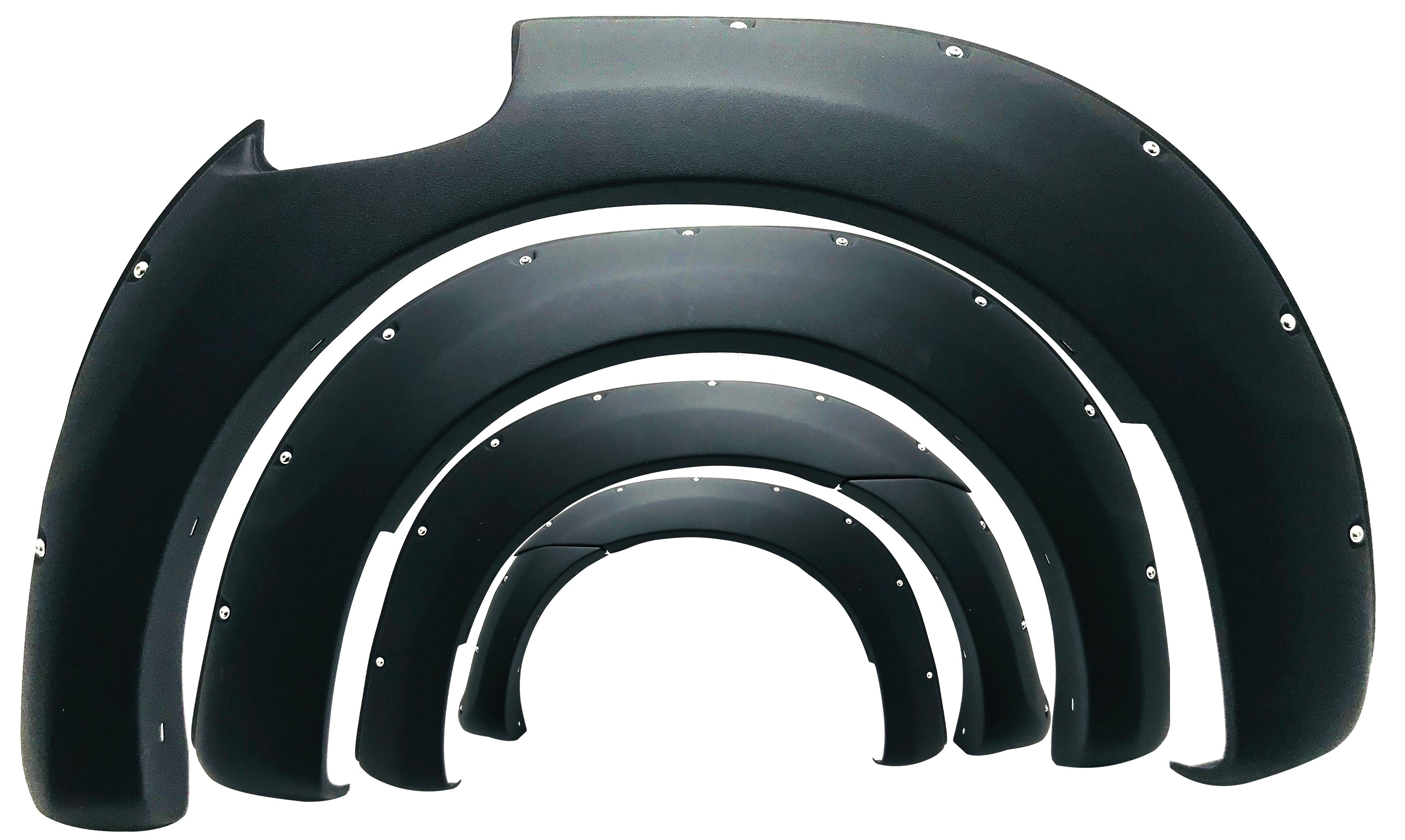 Cantoneras Ranger 17-20 negro matte