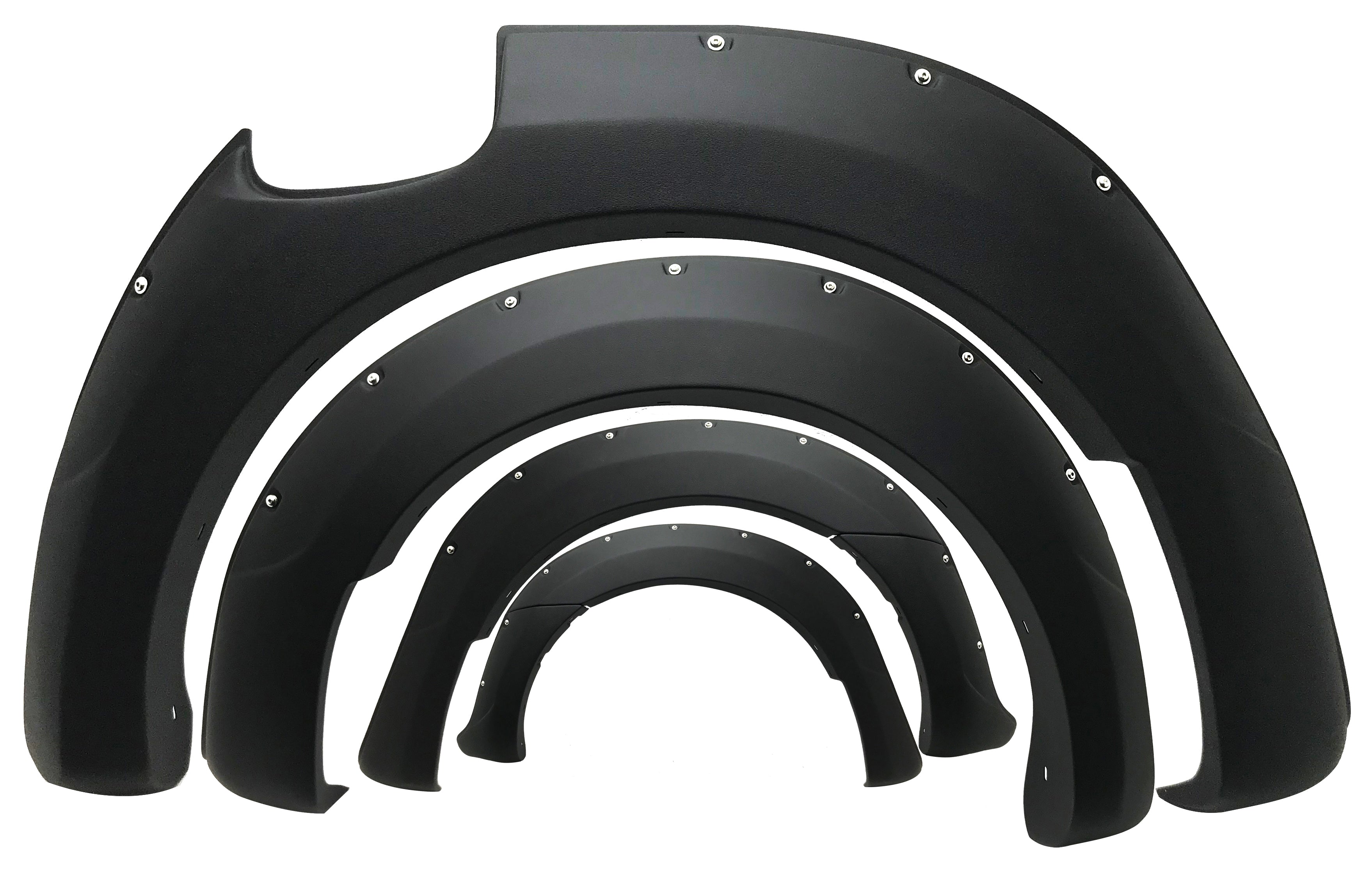 Cantoneras Ranger 13-15 negro matte
