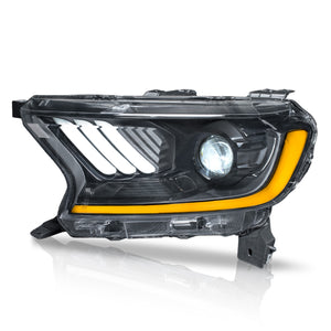 Faros Ranger 17-22 c/lupa y luz de dia sencuenciales
