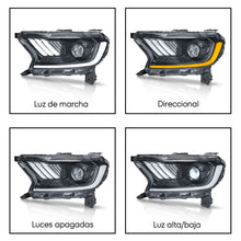 Load image into Gallery viewer, Faros Ranger 17-22 c/lupa y luz de dia sencuenciales