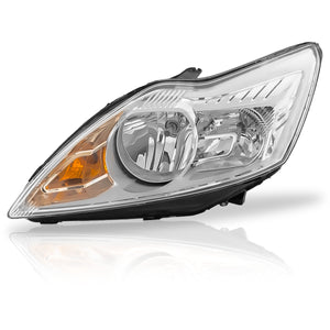 Faro Focus 09-11 cromo c/foco izq.