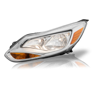 Faro Focus 12-14 cromo izq.