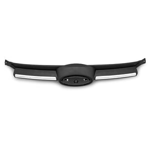 Parrilla focus 12-14  ngo. matte c/mold. cromo