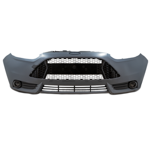 Defensa del. Focus ST 12-14 con faros, con rejillas