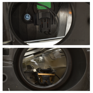 Faro Focus 15-17 s/luz de dia cromo c/foco izq.