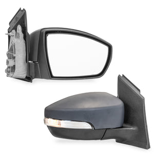 Espejo Escape 13-16 elec. 8 pin c/direc. c/luz cortesia der.