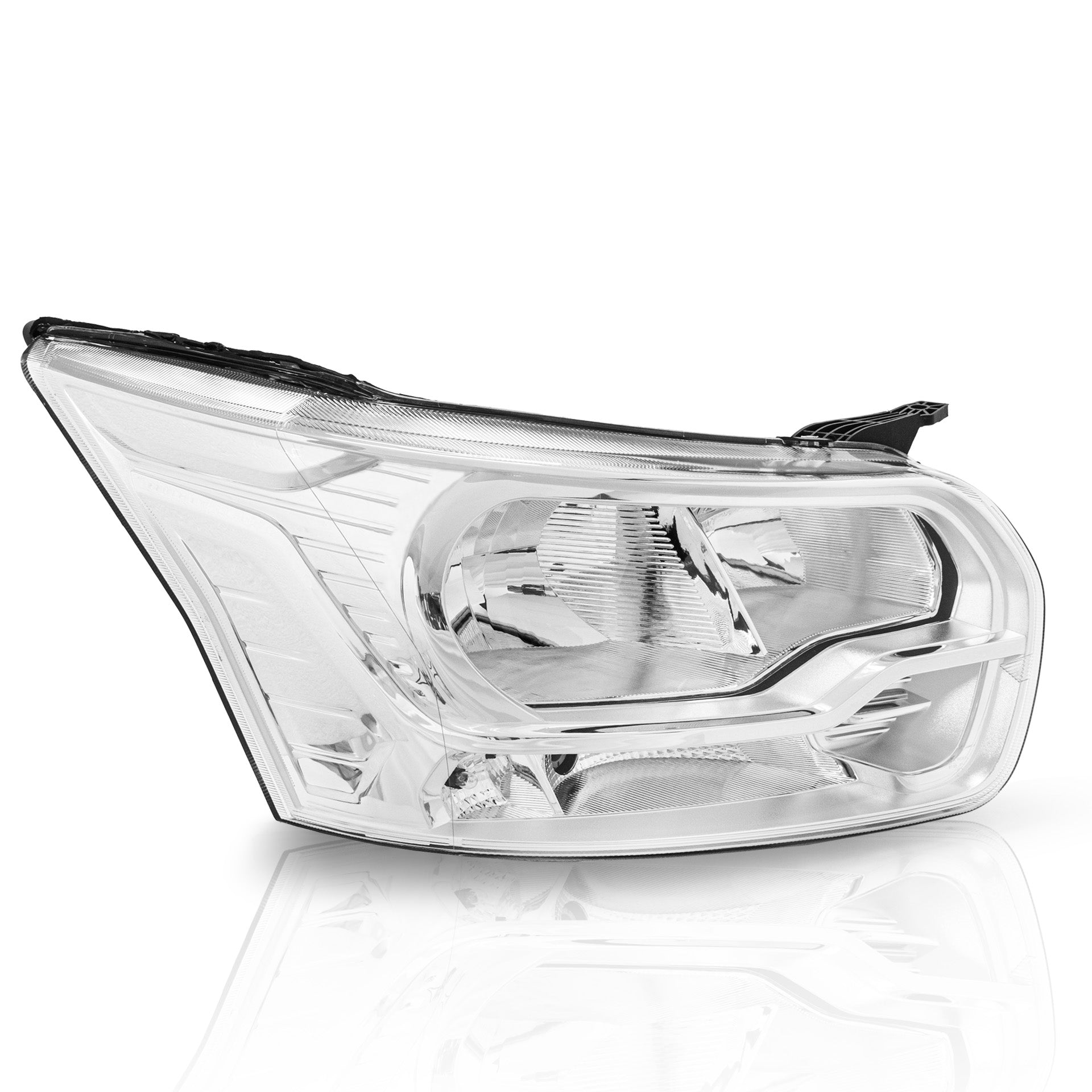 Faro transit van 14-17 cromo der.