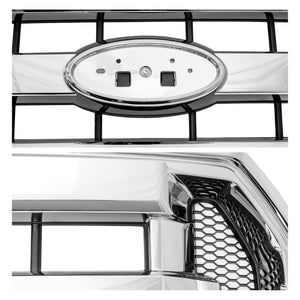 Parrilla F150/250 lobo 15-17 cromo