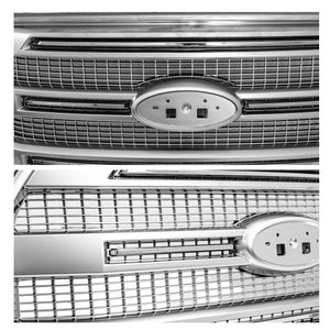 Parrilla F150/250 lobo limited 15-17 cromada